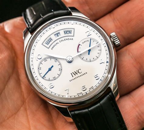 opinioni iwc portuguese annual|IWC Portugieser Annual Calendar Watch Hands.